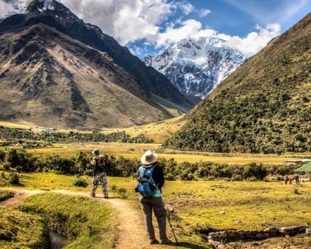 Tourist in Salkantay Trekking - Ile Tours