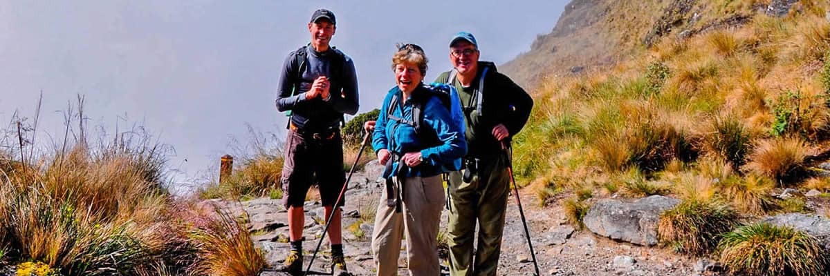 Tourists on Inca Trail trekking | Ile Tours