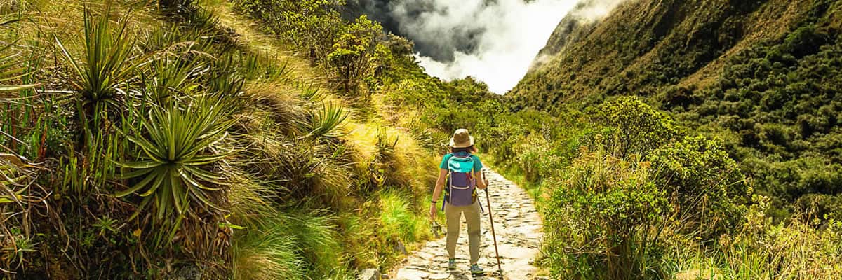 Tourist in Salkantay Trekking - Ile Tours