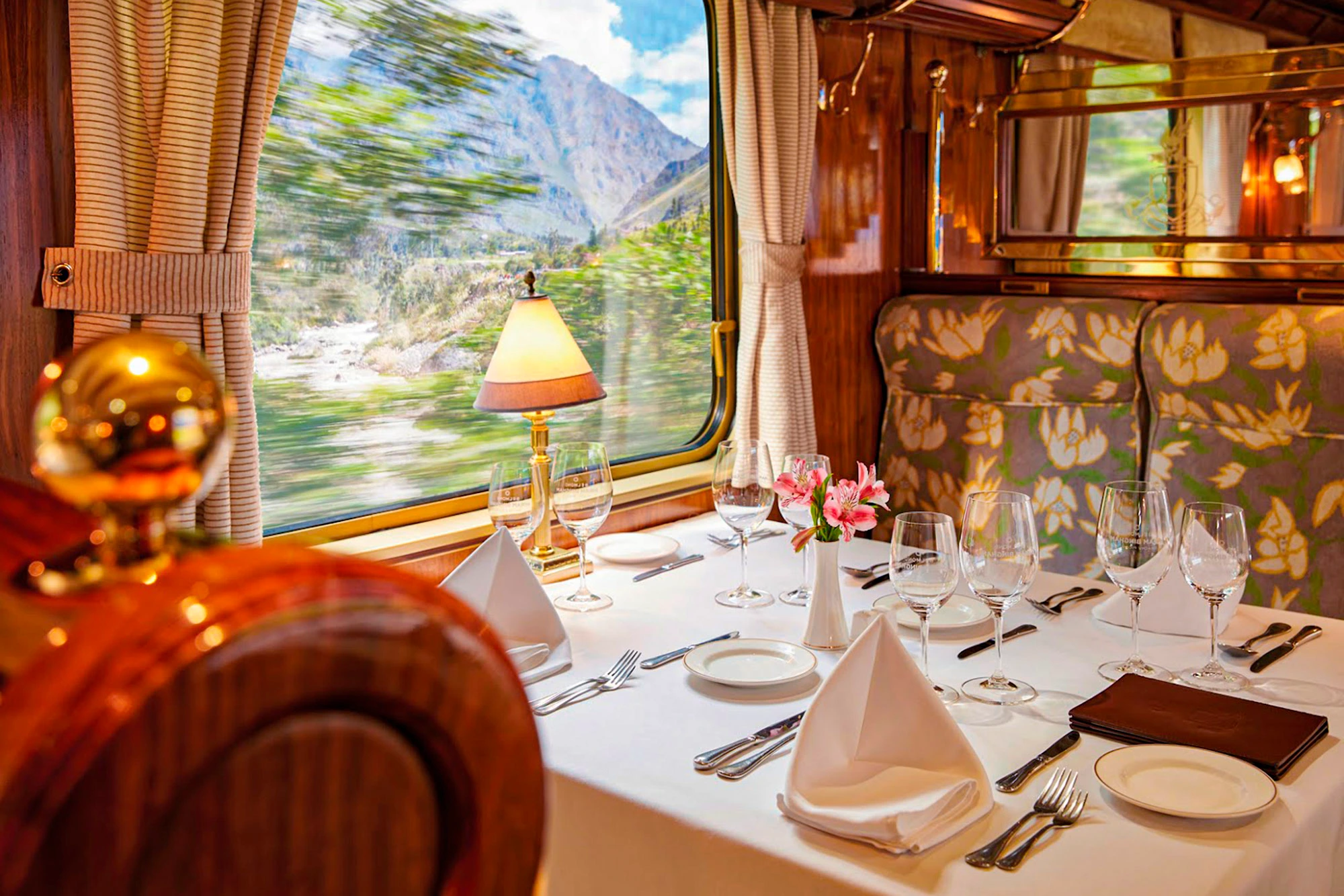 A splendid view of Machu Picchu as seen from a luxury train ride. | Ile Tours