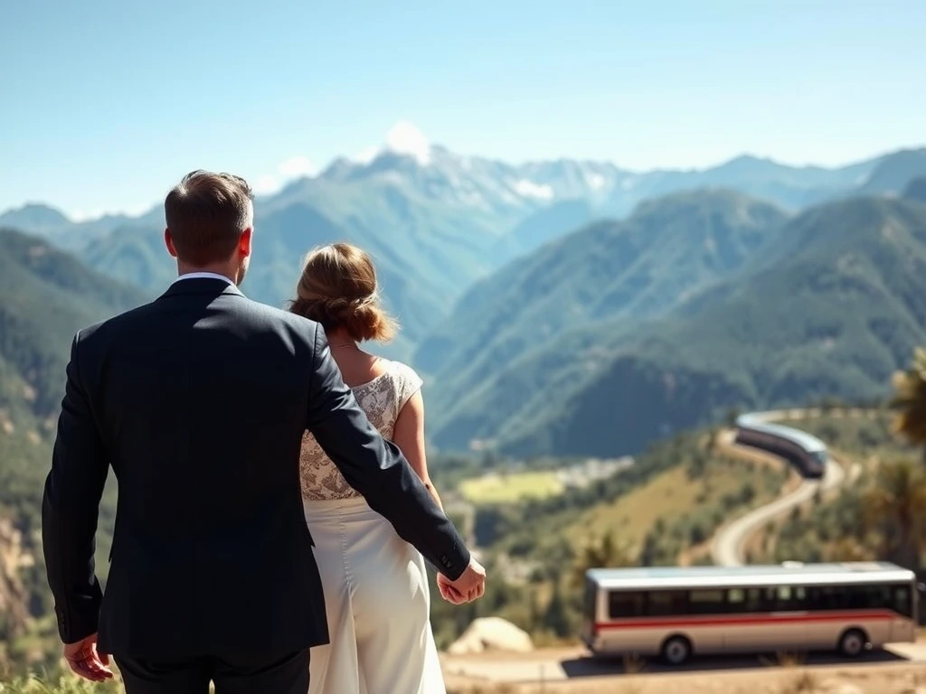 A chic couple sipping champagne aboard a lavish train traveling through the Peruvian Andes. | Ile Tours