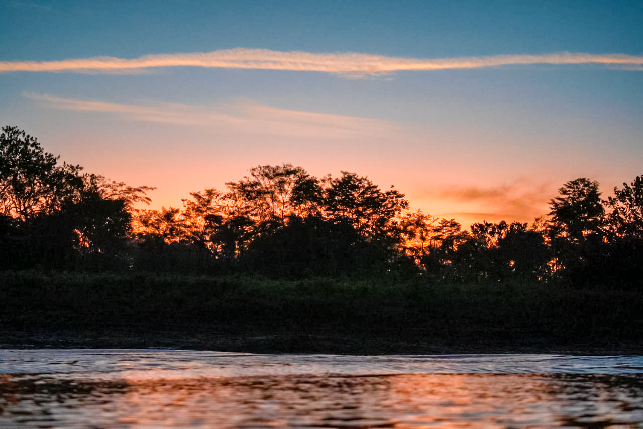 Romantic candlelit dinner by the Amazon River in a luxury setting | Ile Tours