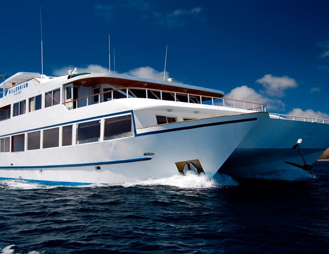 millennium yacht galapagos