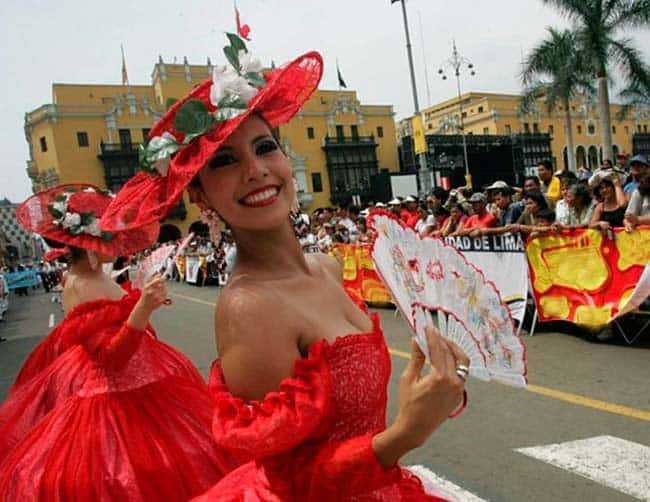 Principales Fiestas Festividades Lima ILE Tours Peru