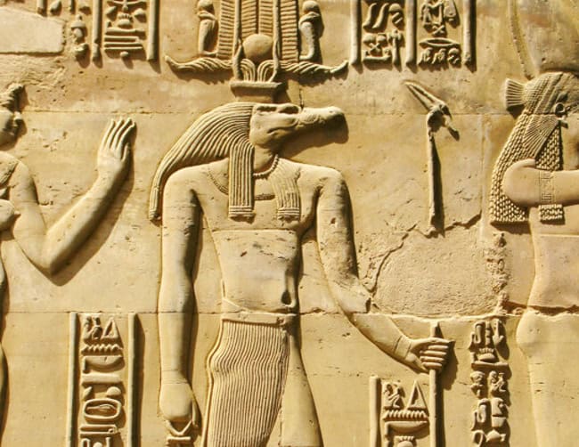 Templos de Sobek el dios de cabeza de cocodrilo